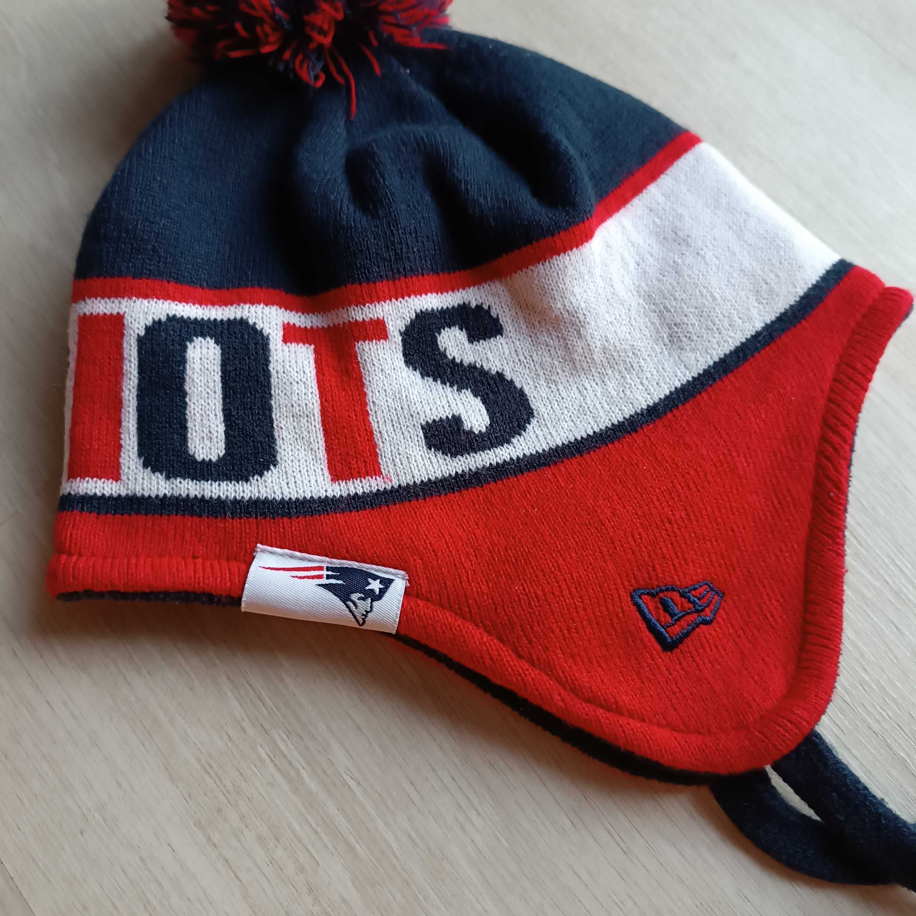 Зимова шапка Patriots New Era, 54-57 см. Оригінал