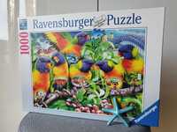 Puzzle Ravensburger 1000 papugi