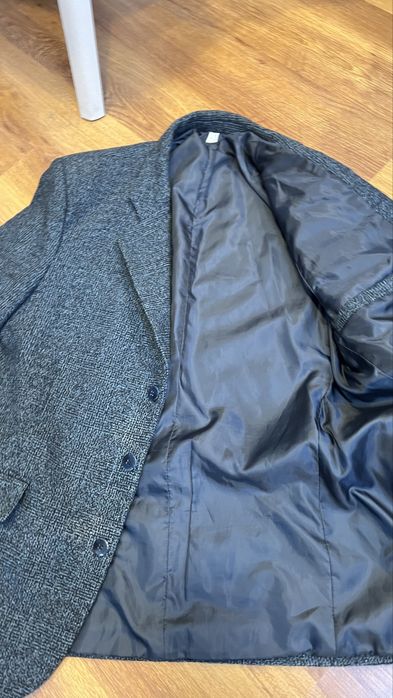 Ciepła ale lekka marynarka damska 40 Krój luźny typu męskiego