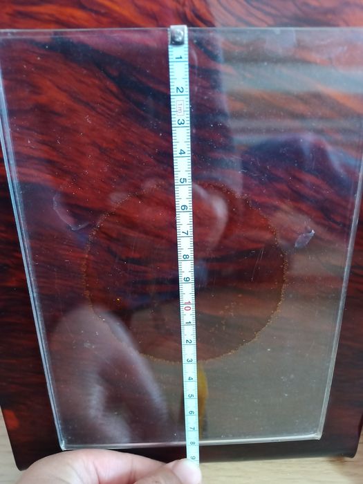 2 molduras em tartaruga vintage