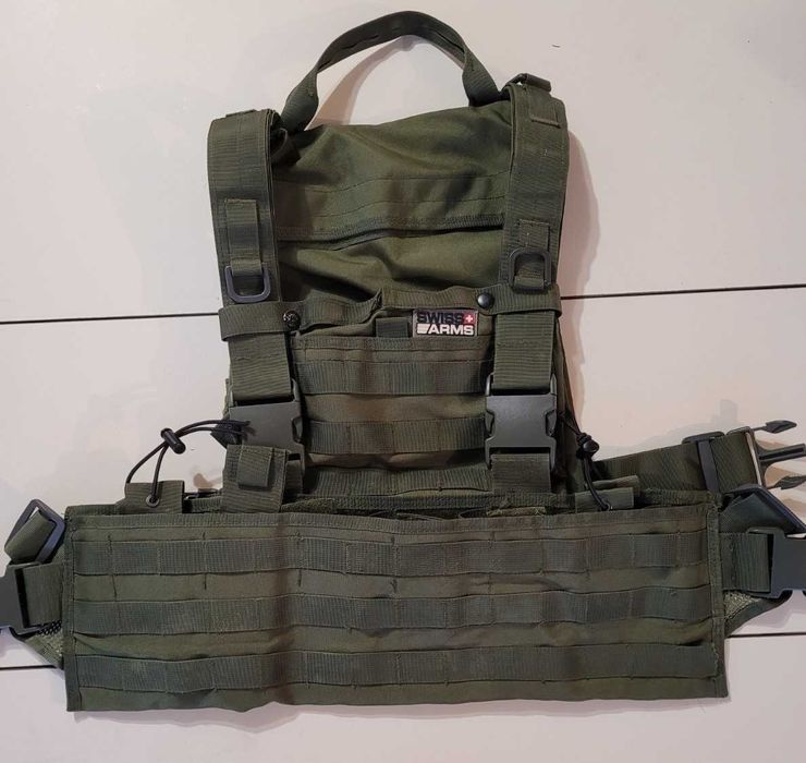 Плитоноска тактична SWISS ARMS ( Олива) Швейцарія