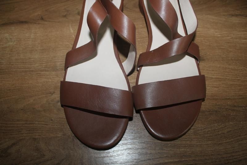 Шкіряні босоніжки Ecco Flat sandal, 40 розмір