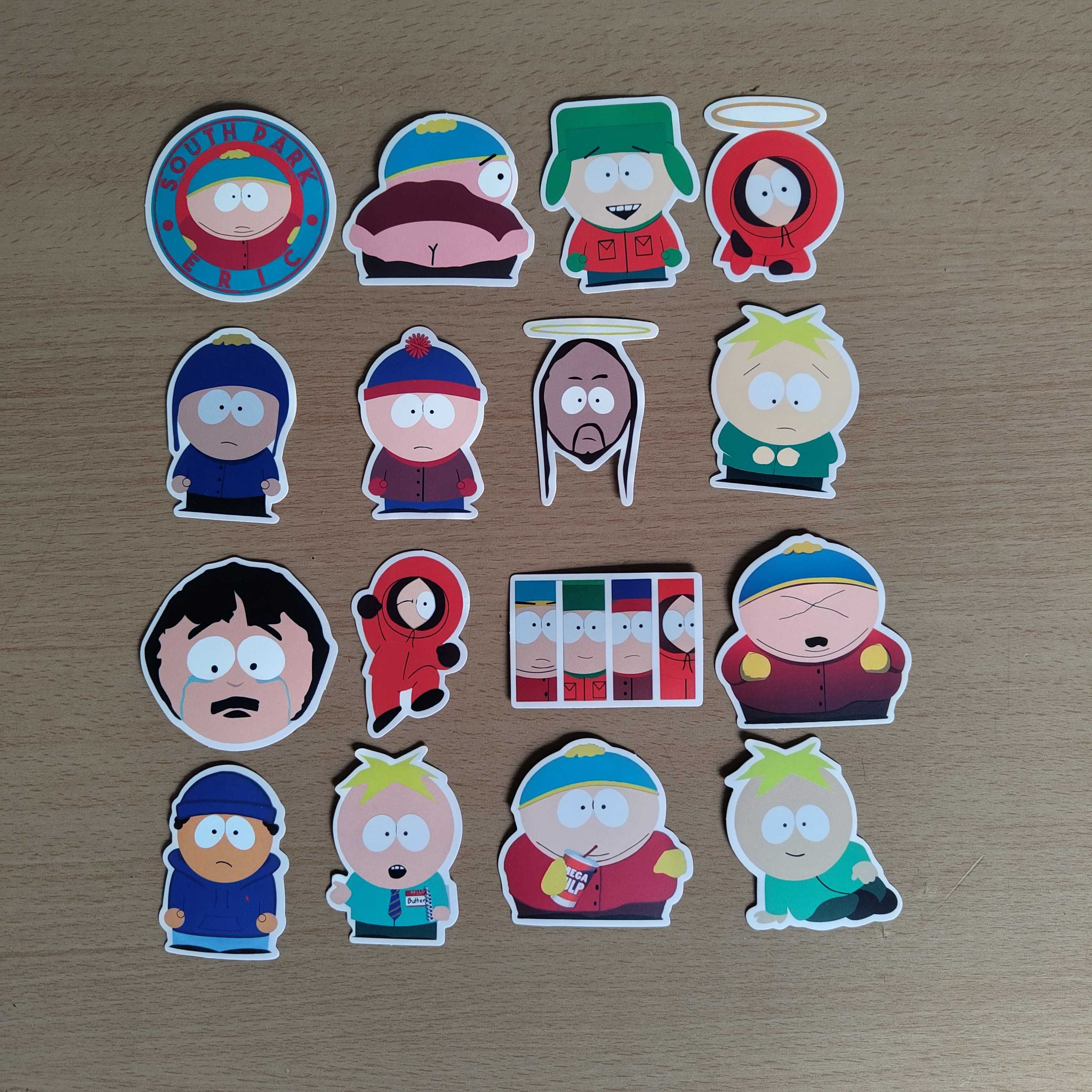 50 Autocolantes Stickers South Park
