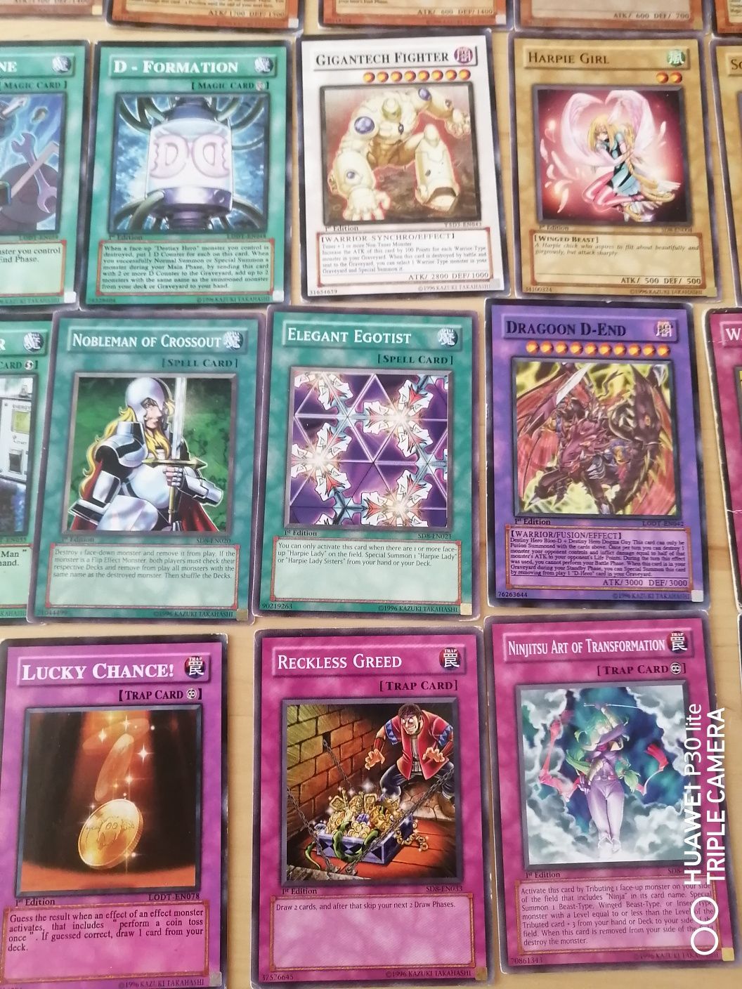 Cartas Konami yu gi oh