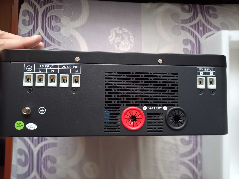 Гібридний сонячний Інвертор чистий синус Easun 24в 48в 220в 3-6кВт