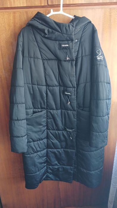 Теплий пуховик 56 розміру