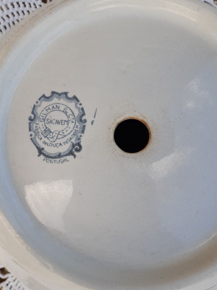 Recheio de casa Lavatório antigo da fábrica de Louças de Sacavém
