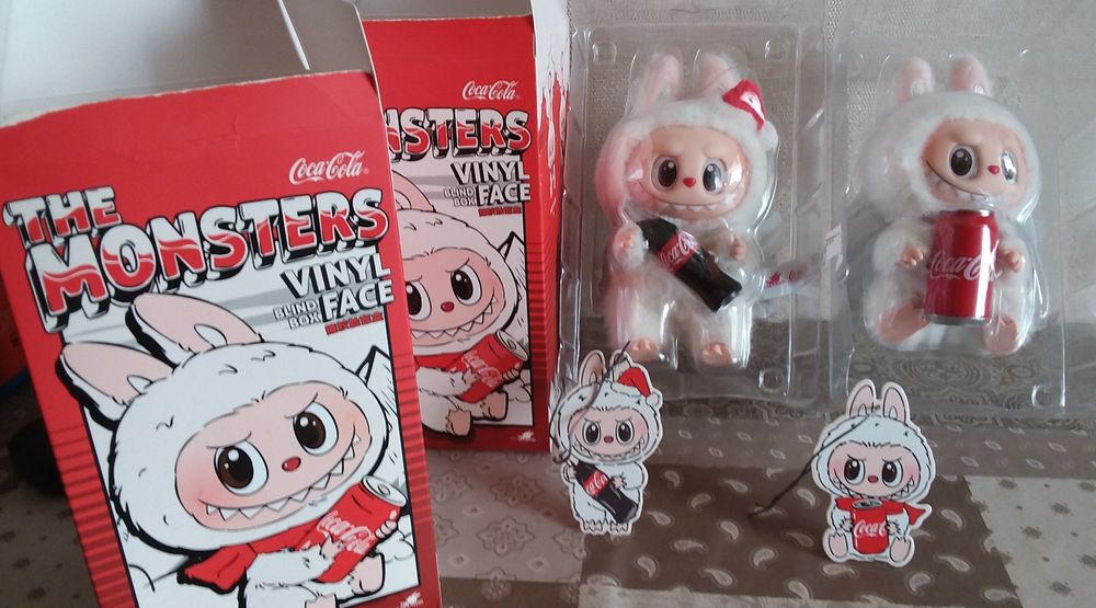 Кока Кола Лабубу оригинал эксклюзив Поп Март Labubu Cola Pop Mart