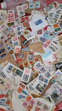 Lote 504 selos mundiais vintage