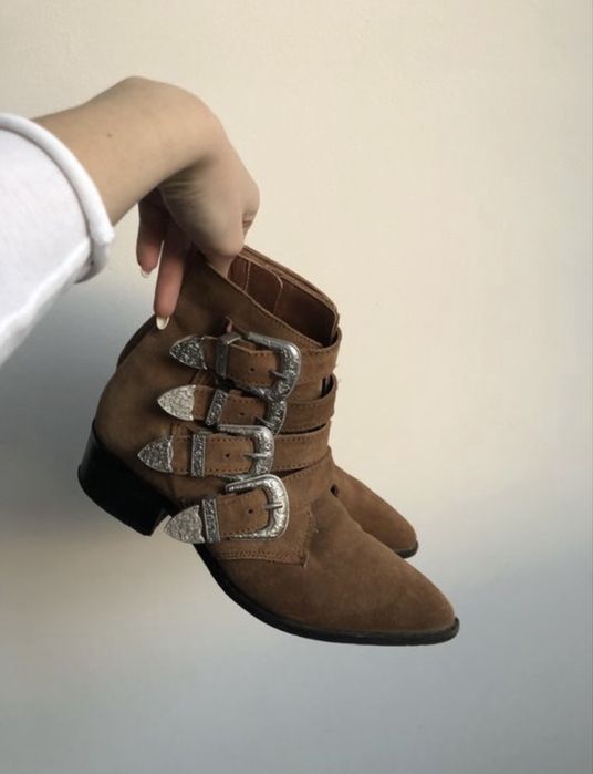 Черевики, чоботи, жіночі ковбойки челсі