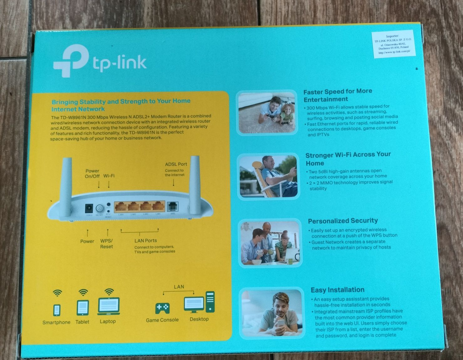 Tp link TD W8961N