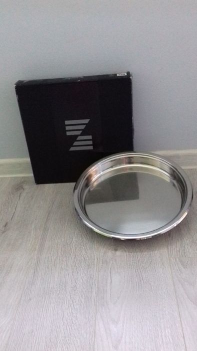 Nowa forma do pizzy ze stali szlachetnej Zepter śr. 24cm, wys. 2,5cm