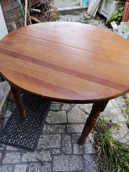 Conjunto de móveis em cerejeira