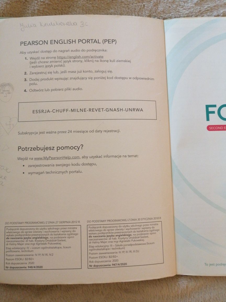 FOCUS 4 podręcznik dla Liceów i Techników