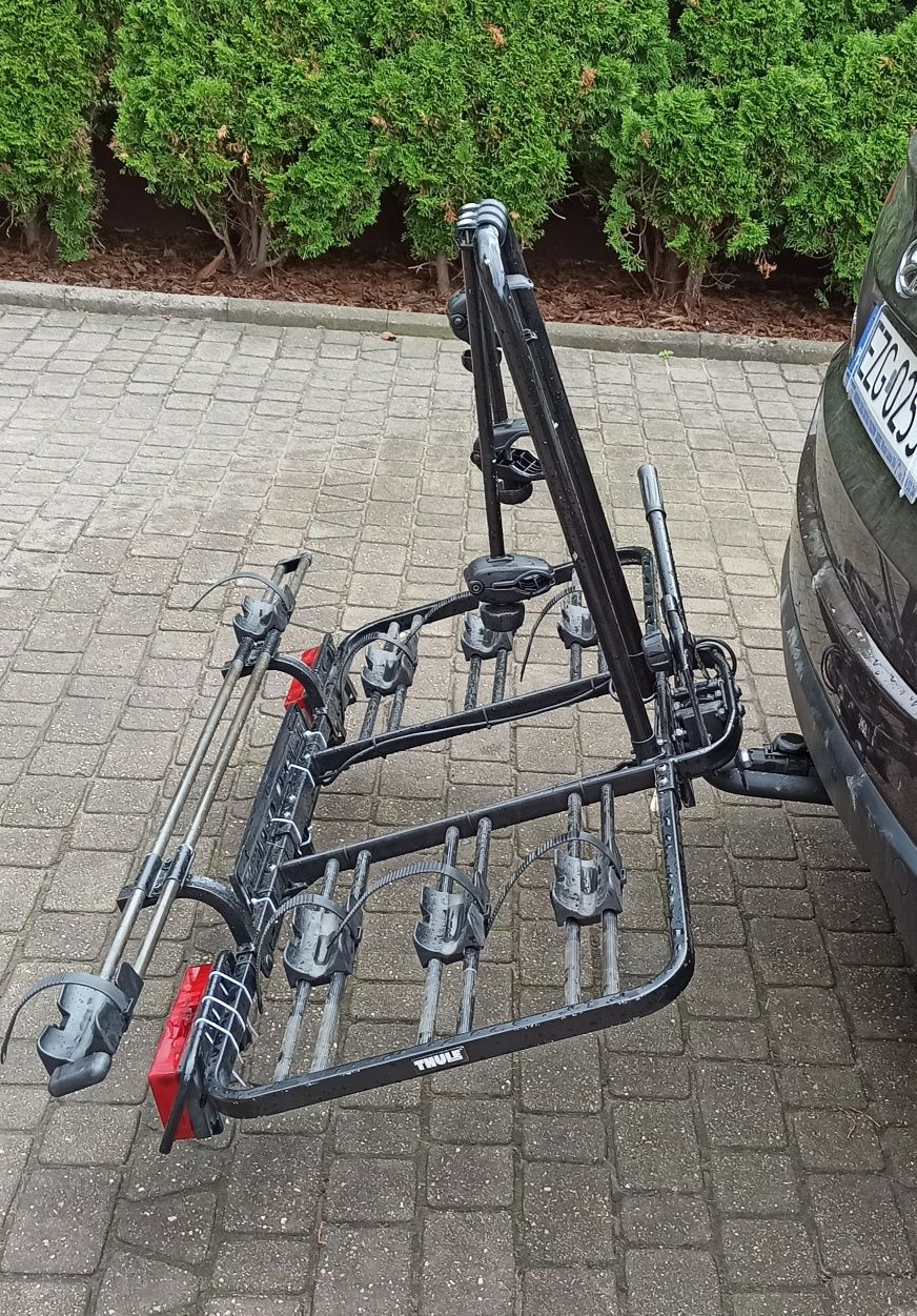 Bagażnik rowerowy na hak 4 rowery