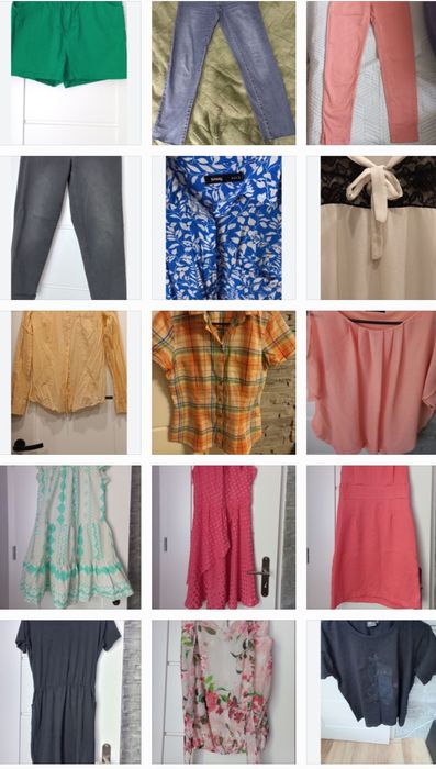 Paka ubran damskich s/m