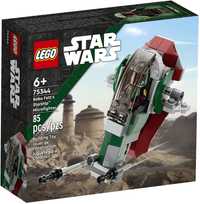 LEGO 75344 Star Wars Mikromyśliwiec kosmiczny Boby Fetta NOWY NAJTANIE