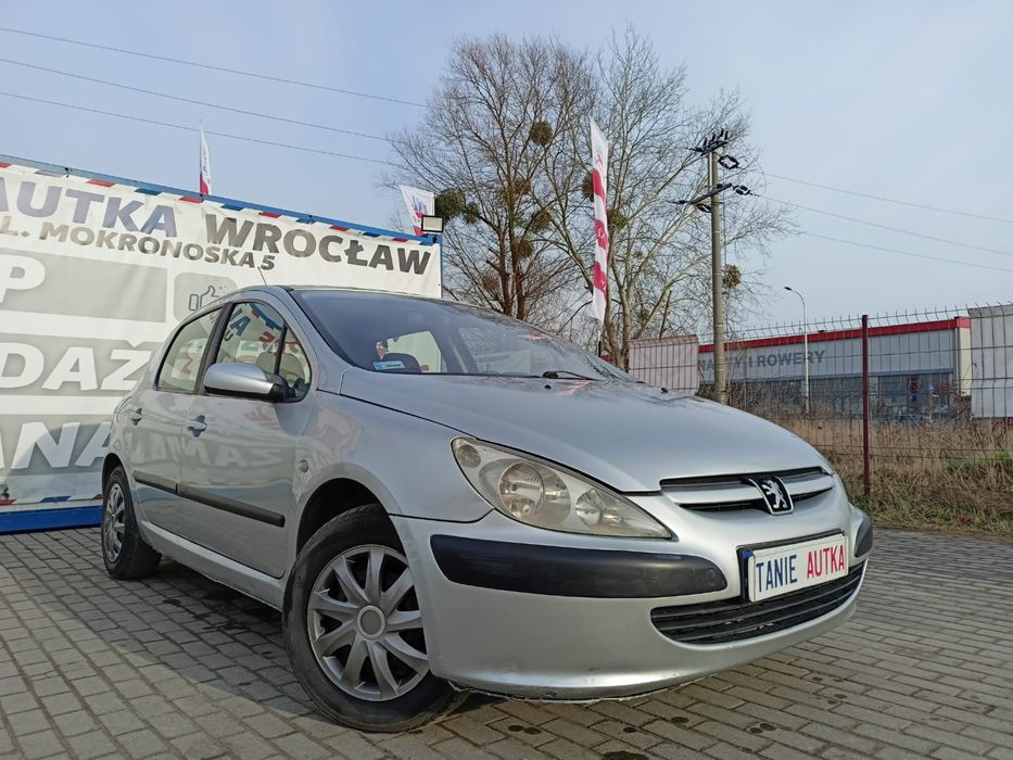 Peugeot 307 2.0 HDI//B.Fajny stan//Hak//Długie opłaty//Zamiana