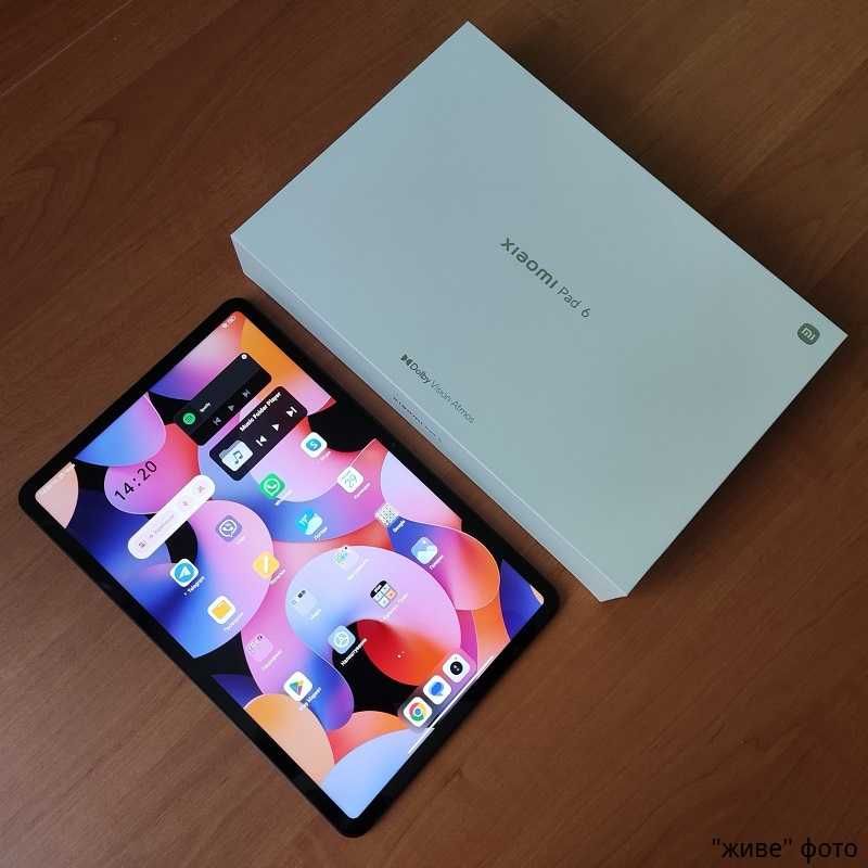 Планшетний комп'ютер Xiaomi Pad 6 (8 + 128 Гб, чорний)