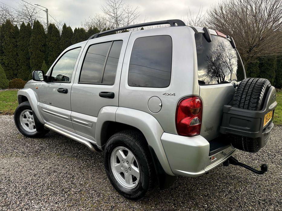 JEEP LIBERTY KJ 3.7 V6 210PS 4x4 Klima Skóra 159Tys Hak ALU 16 WZÓR !