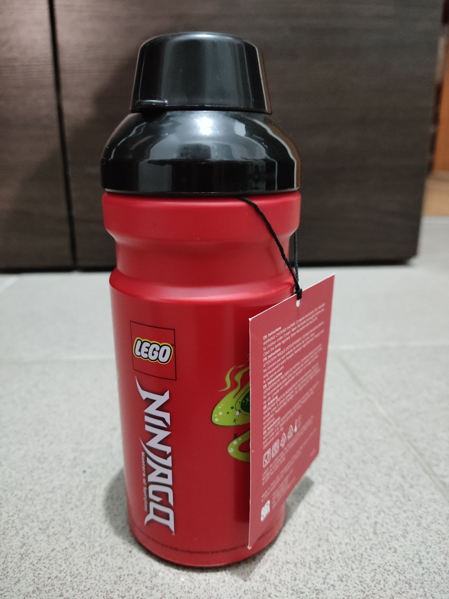 LEGO BIDON Bidon Ninjago LLOYD NOWY! Pojemność 390 ml