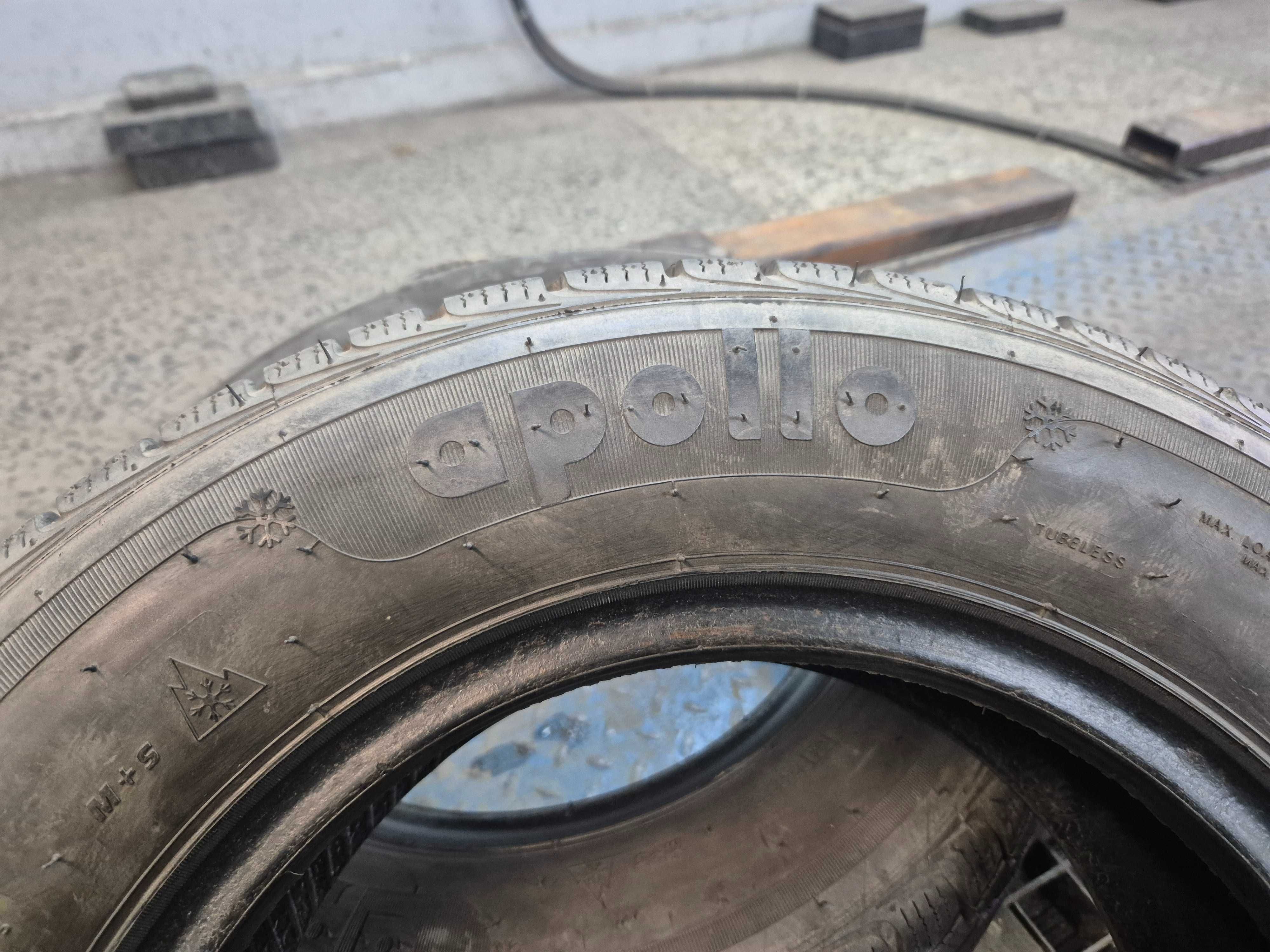 175/70r13 apollo opony zimowe uzywane 7mm bieznik