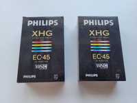 Cassetes Philips XHG EC-45 VHS-C 45 Minutos
