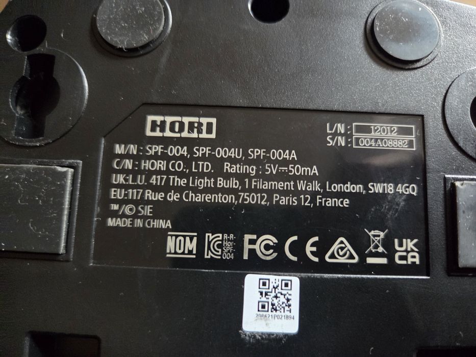 Kierownica Hori SPF-004U Ps4 PC