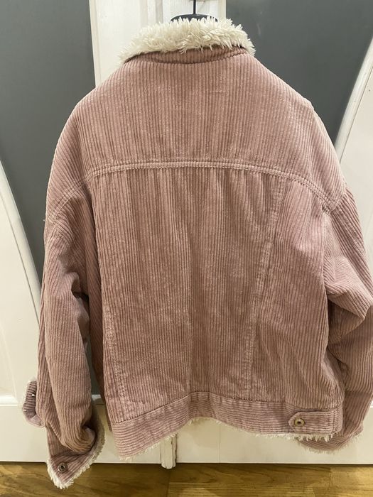 Жіноча тепла вельветова куртка -розмір Oversize