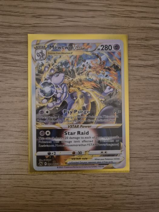Pokemon card Mewtwo VSTAR (Płantość tylko przelewem)