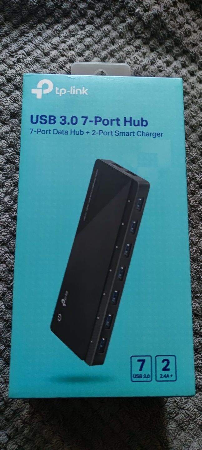 USB-хаб TP-Link UH720 7портів USB3.0 (2 порта для зарядки)