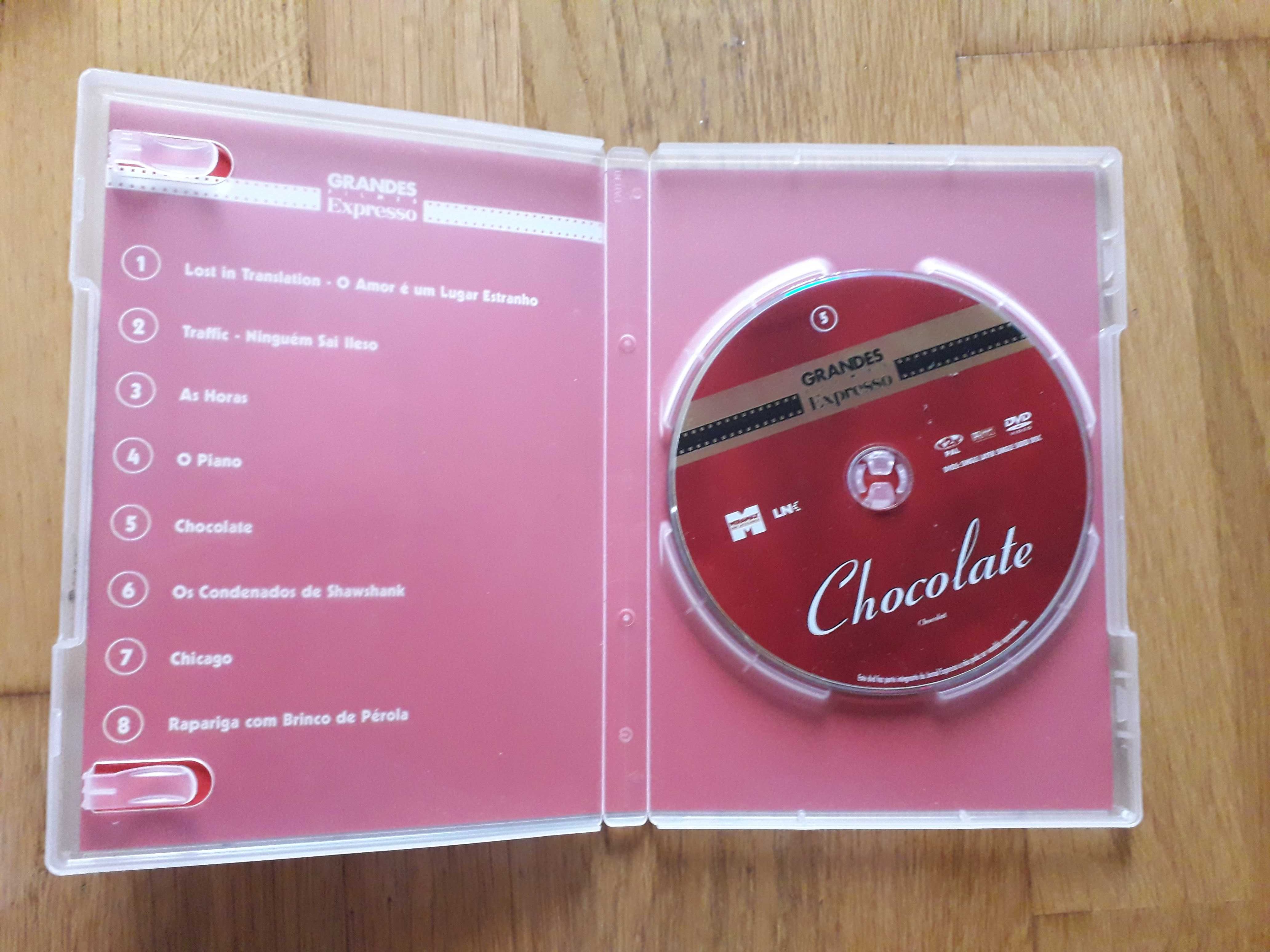 DVD "Chocolate" de Lasse Hallström (portes incluídos)