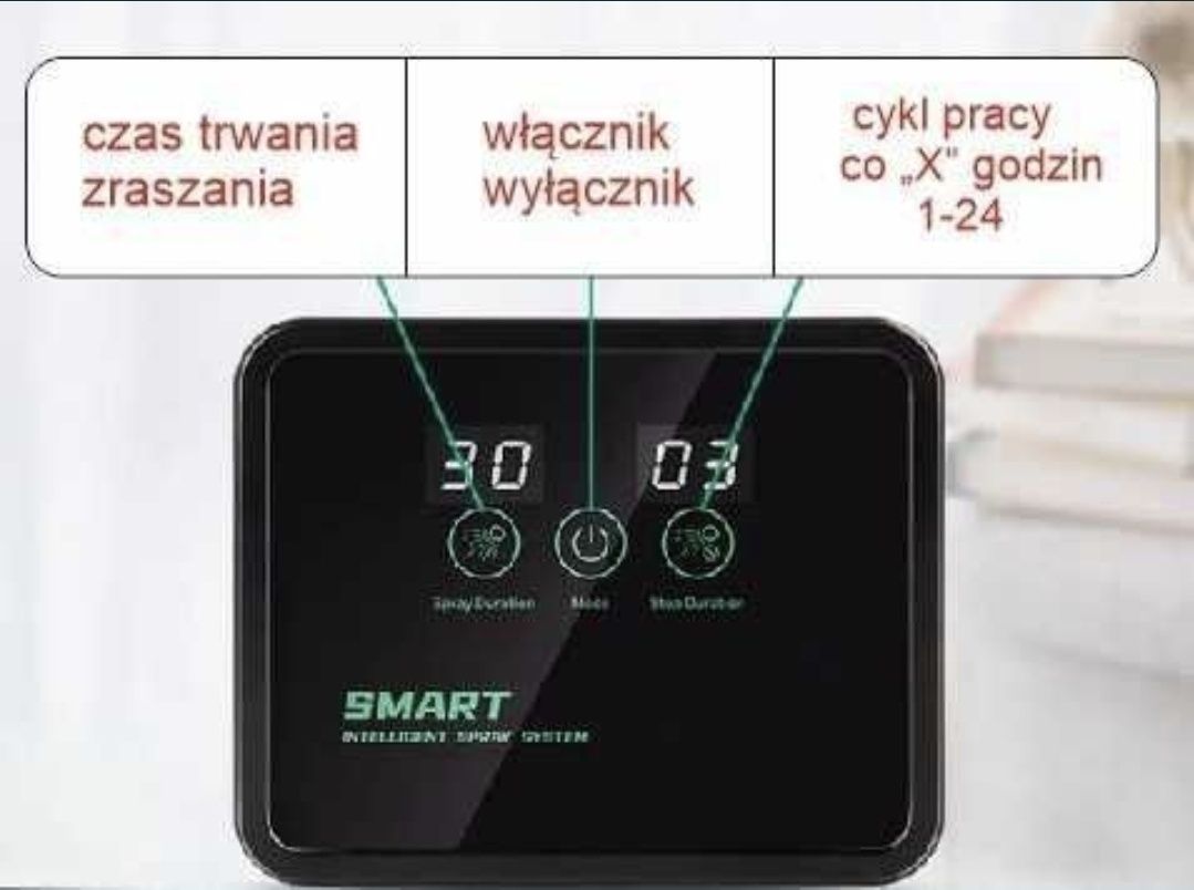 Inteligenty nawilżacz do terrarium automatyczny żab gekonów płazów