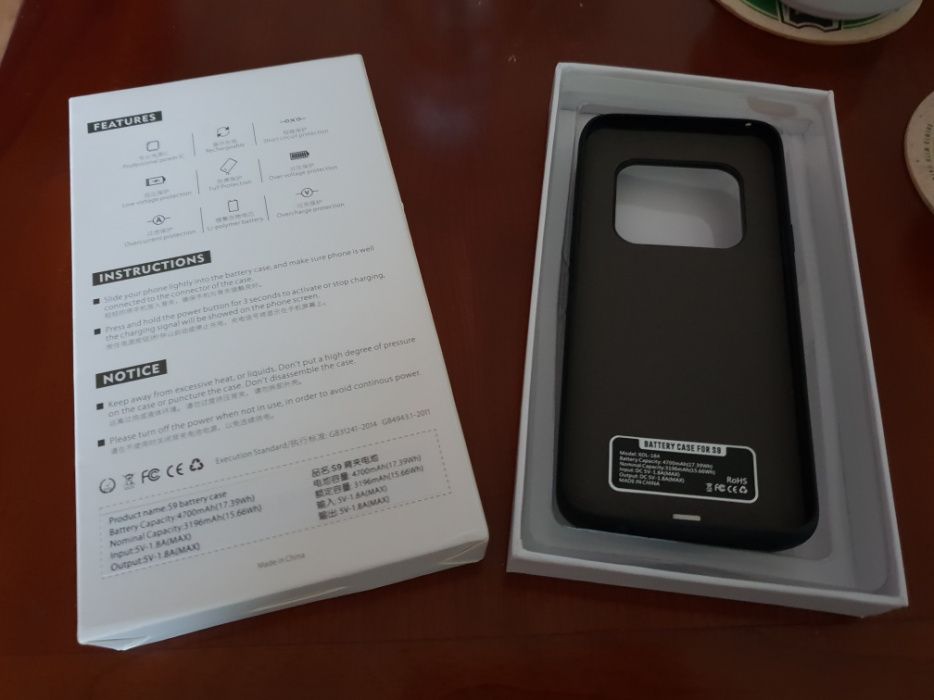 Samsung Galaxy S9 Battery Case 4700mAh