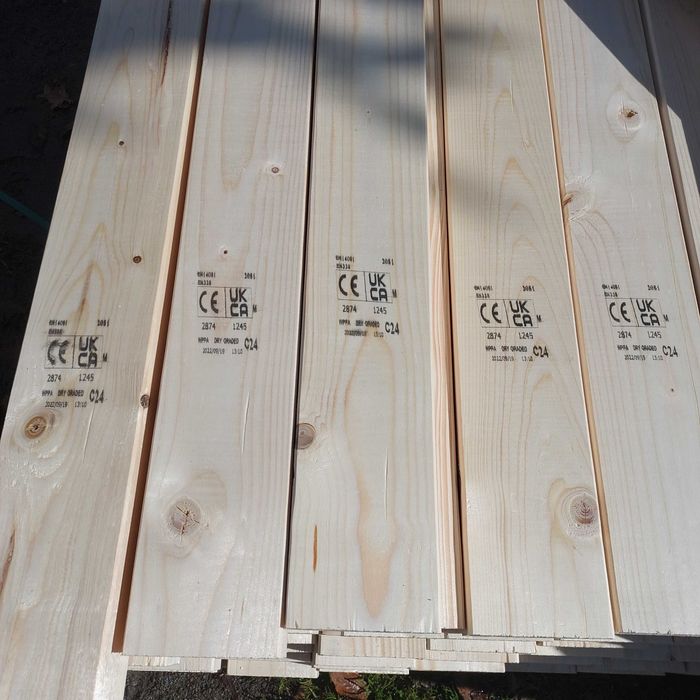 drewno konstrukcyjne C 24 świerk kantówki