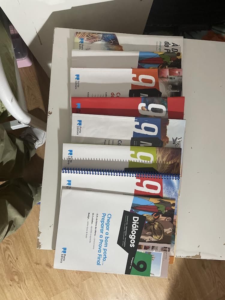Cadernos de atividades 9 e 5 ano
