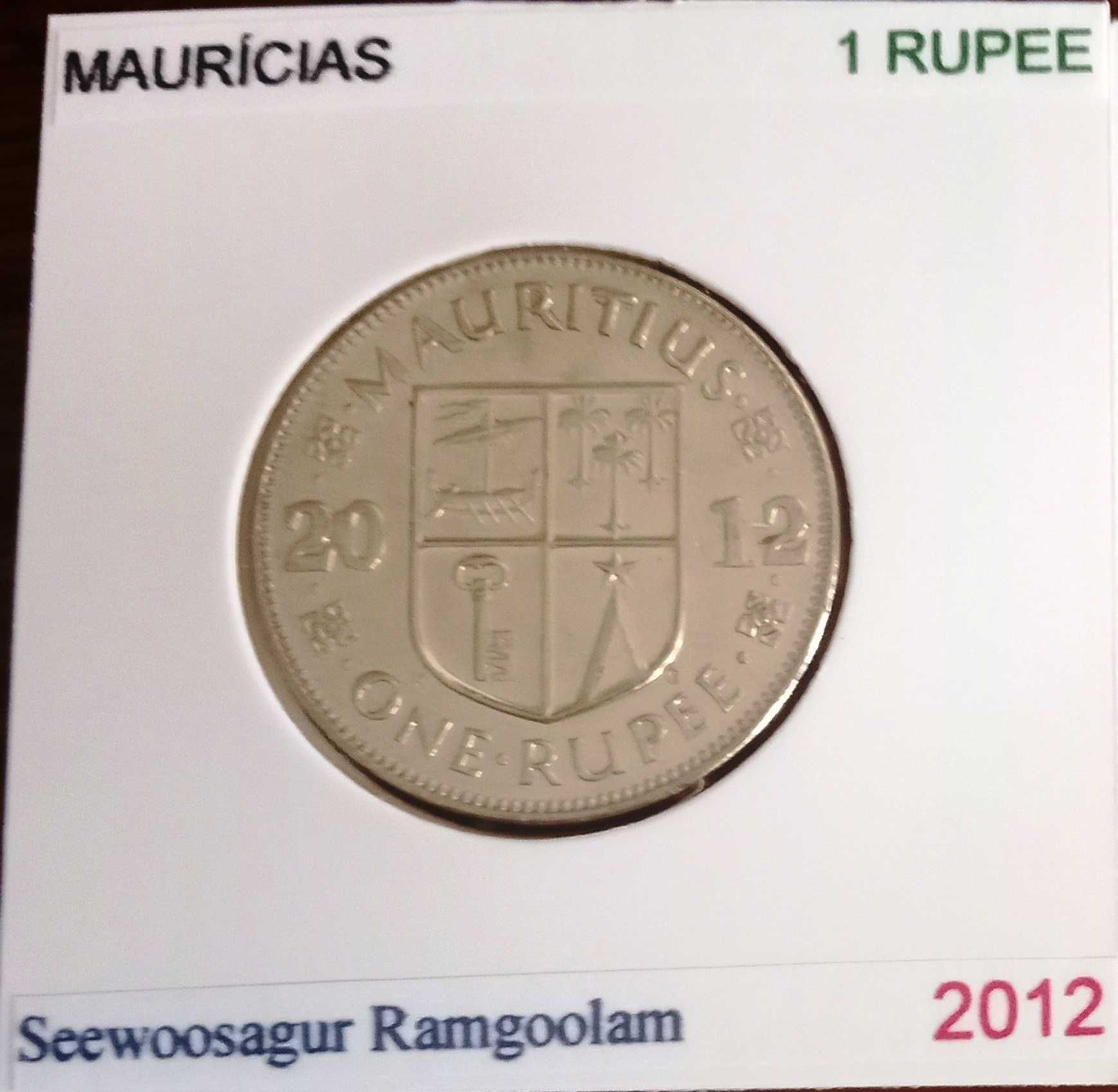 Maurícias ... ( Ilhas ) - - - - - Moedas