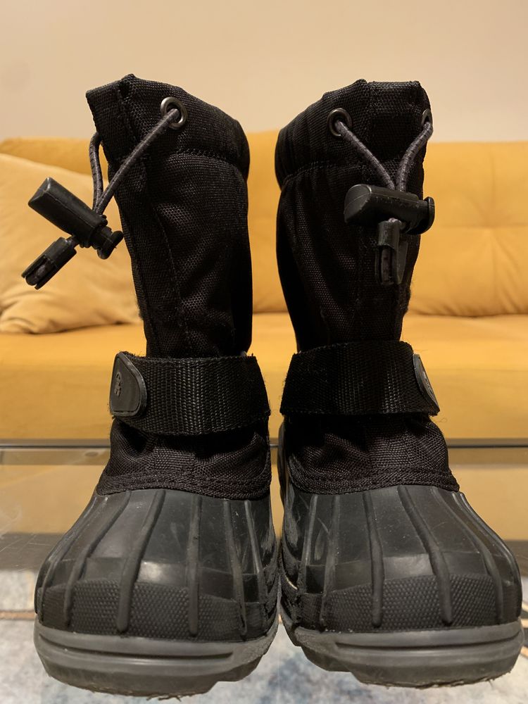 Śniegowce buty zimowe ciepłe Kamik Waterbug8G NK8805-BLK GORE-TEX 25
