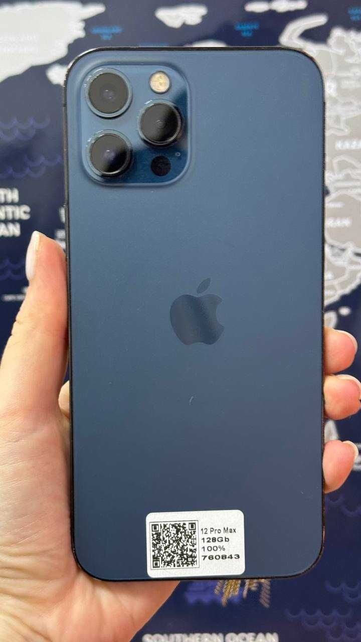 Apple Iphone 12 Pro Max 128gb Pacific Blue Neverlock АКБ 100%