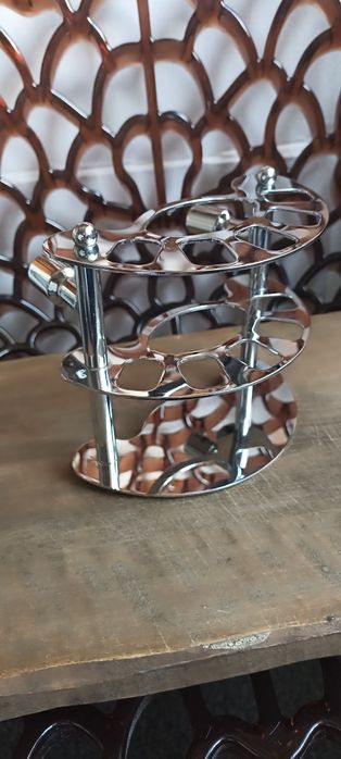 Тримач зубних щіток і пасти хромована латунь