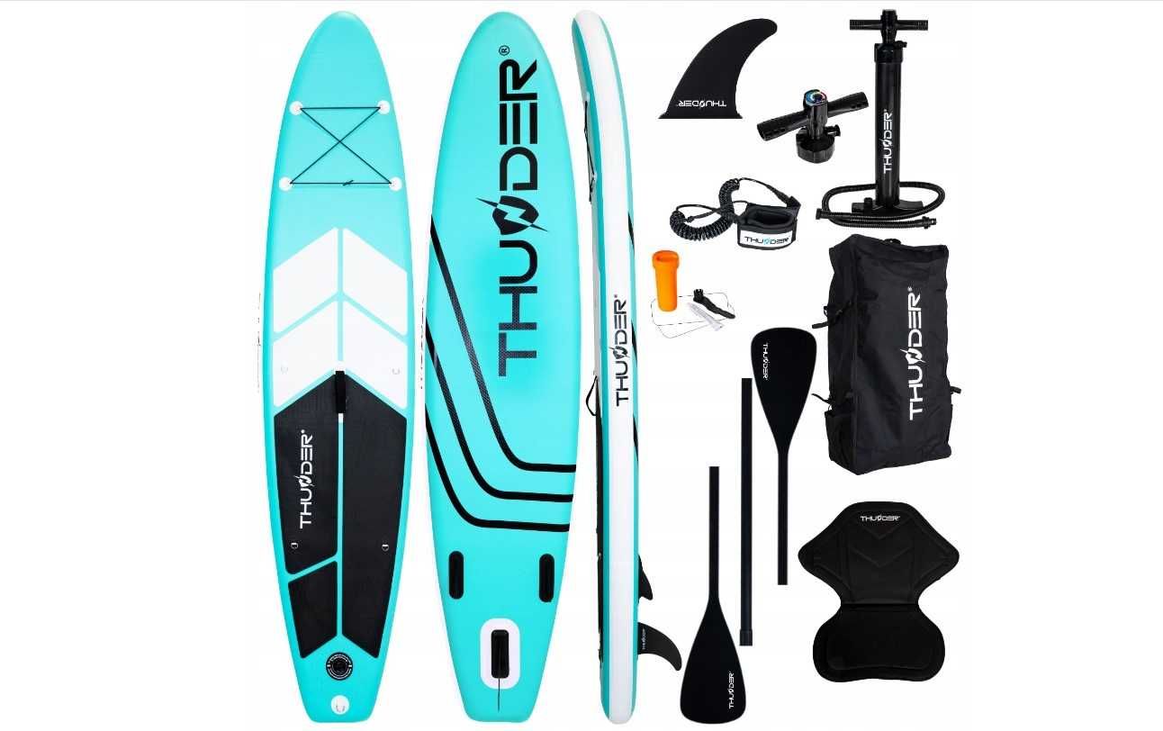 Надувна сап дошка SUP Thunder COAST MINT 320 см з веслом