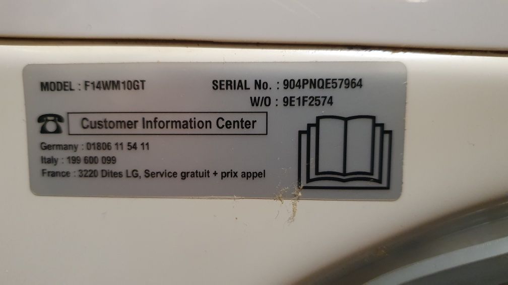 Пральна машина,стиралка LG F14WM10GT  Direct Drive