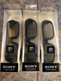 Okulary SONY 3D TDG BR 250 x 2 szt plus 1 szt. TDG BR 200 3D