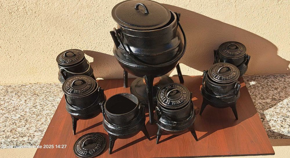 FONDUE Rustico em Ferro Fundido e único