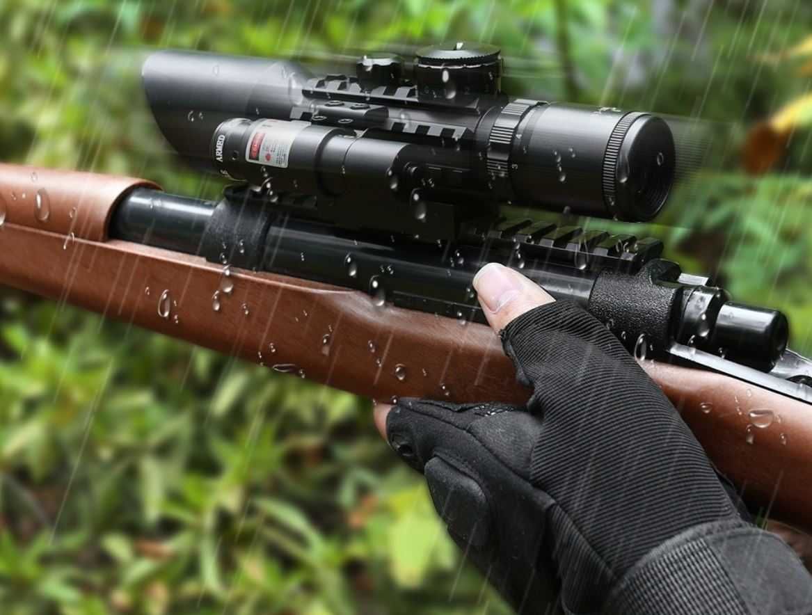 Тактичний оптичний приціл  3-10X42EG BESTSIGHT, з червоним лазером