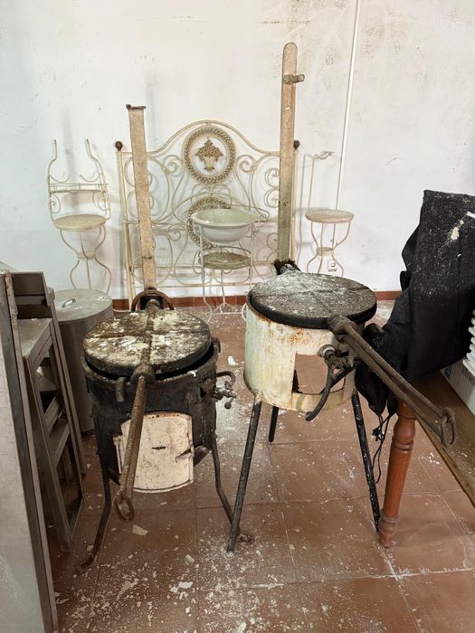 2 fornos utilizados para fazer American Cookies