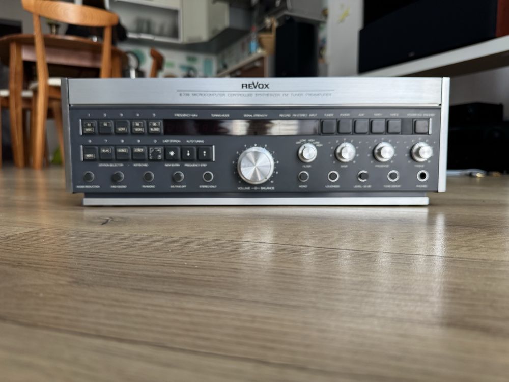 ReVox B739 | предусилитель Hi-Fi | ламповое звучание предпідсилювач