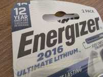 Baterie guzikowe Energizer 2016 Japan ważność do 2033 roku w dwupaku