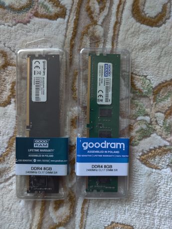Оперативна пам'ять GoodRam DDR4 8GB 2400 MHz дві планки