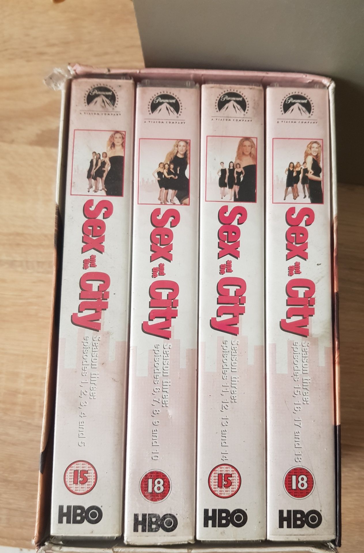 Серял на відеокасетах VHS "Sex and the Sity"